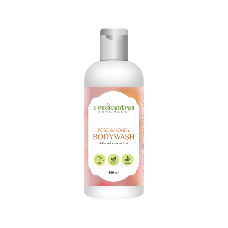 Rose and Honey Body Wash (100ml)